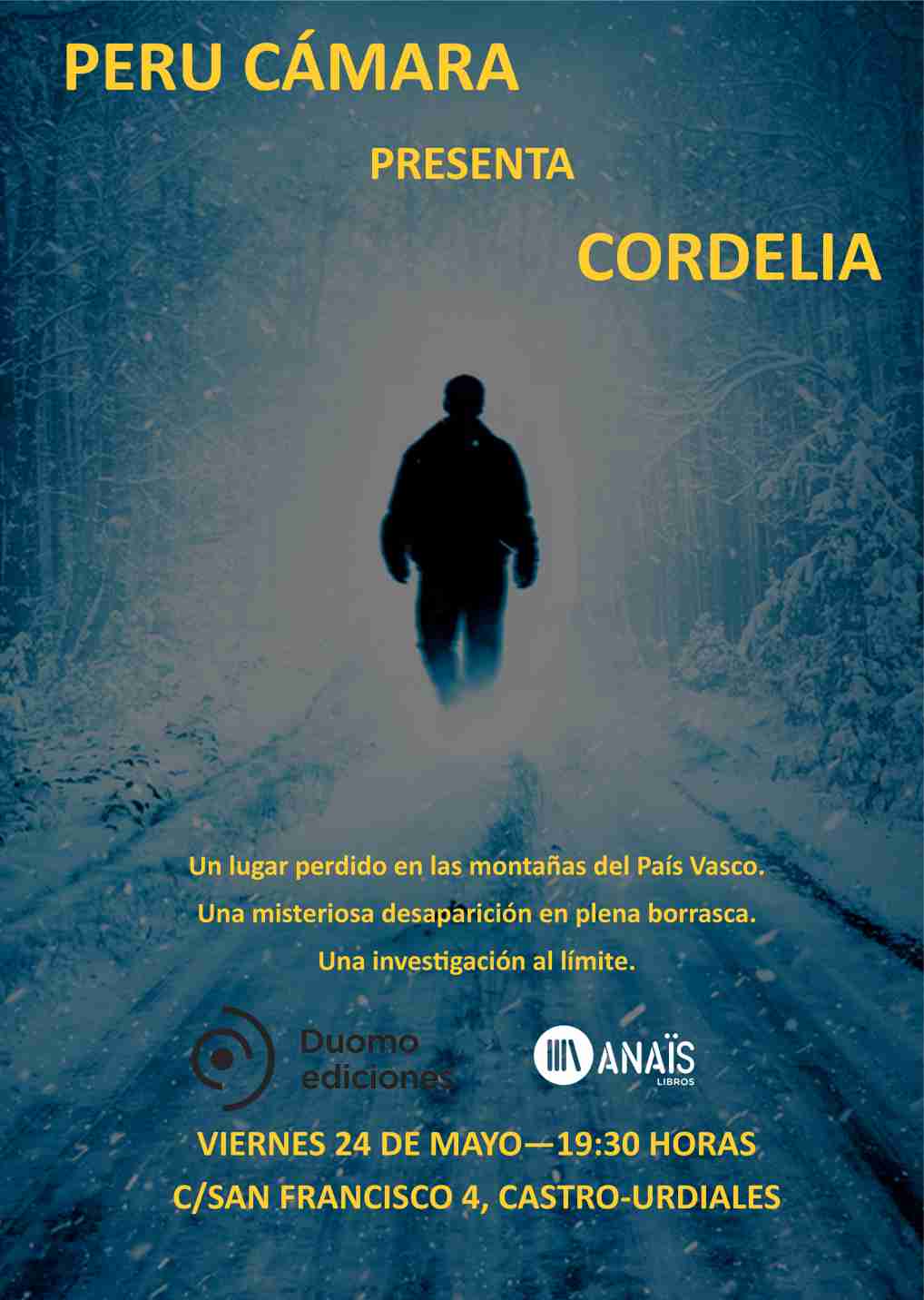 Presentación del libro: "Cordelia"